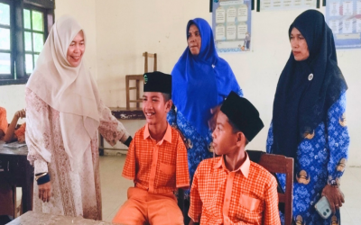 Setiap Anak Berhak Belajar: Bunda Inklusi Aceh Timur Tinjau Pendidikan Inklusif di MTsN 2 Aceh Timur
