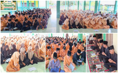 Penuh Haru dan Kebersamaan, MTsN 2 Aceh Timur Semarakkan Maulid Nabi Muhammad SAW